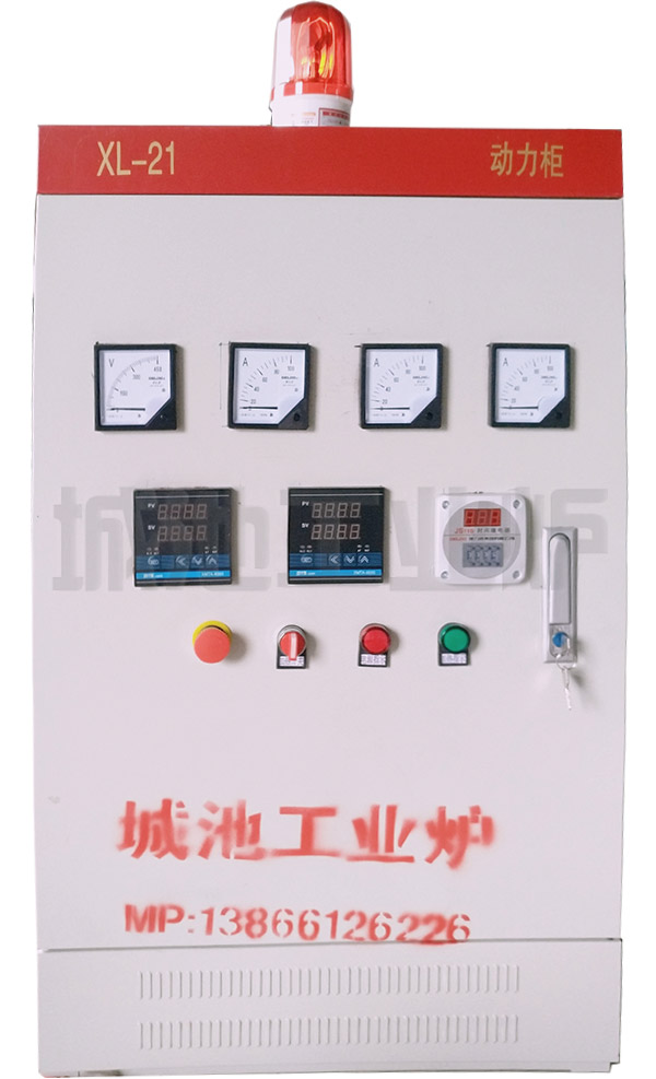 Oil bath tempering furnace control cabinet
