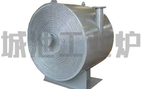 Quench tank heat exchange cooler